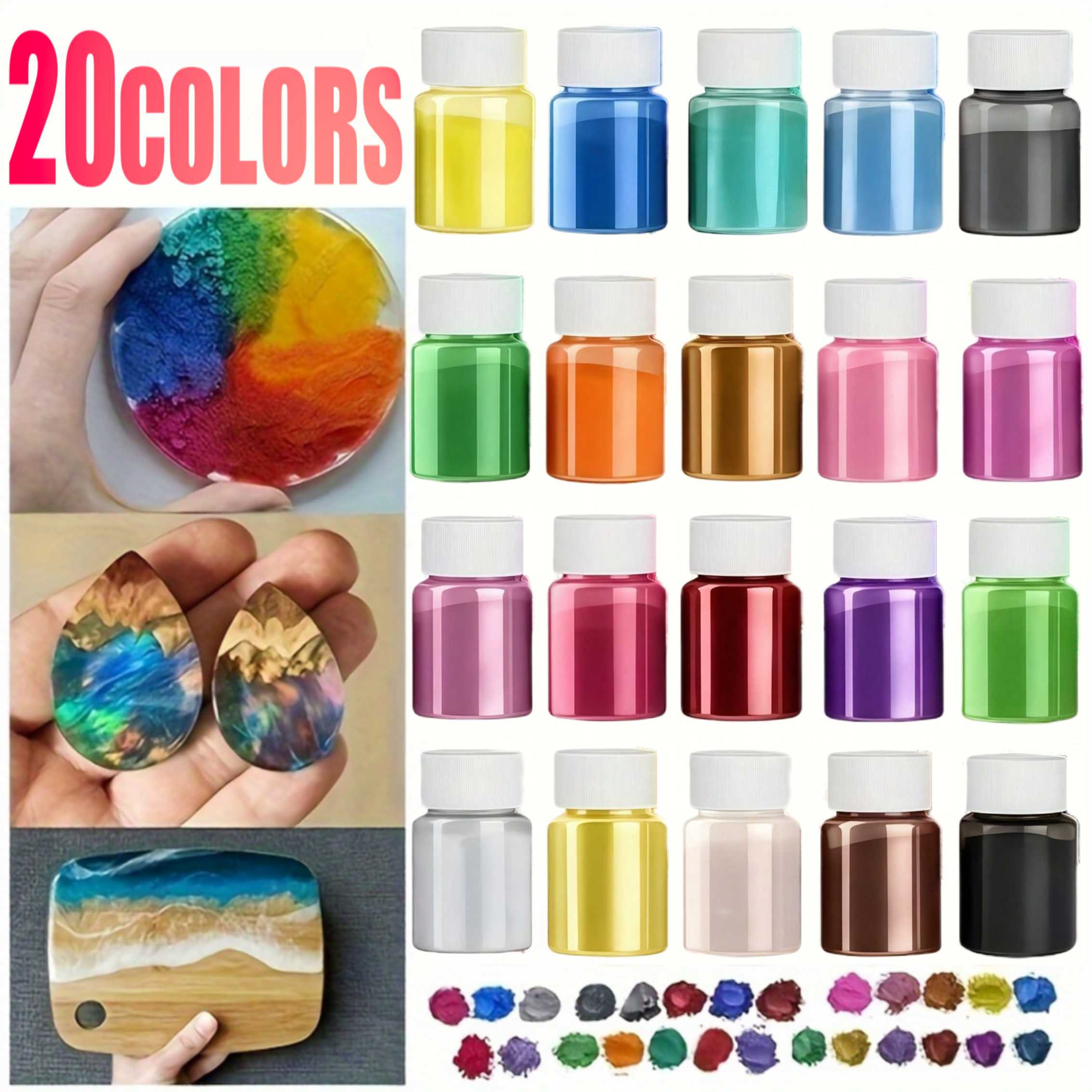 Bath Salts Magnesium - Set di 20 Colori da 20ml