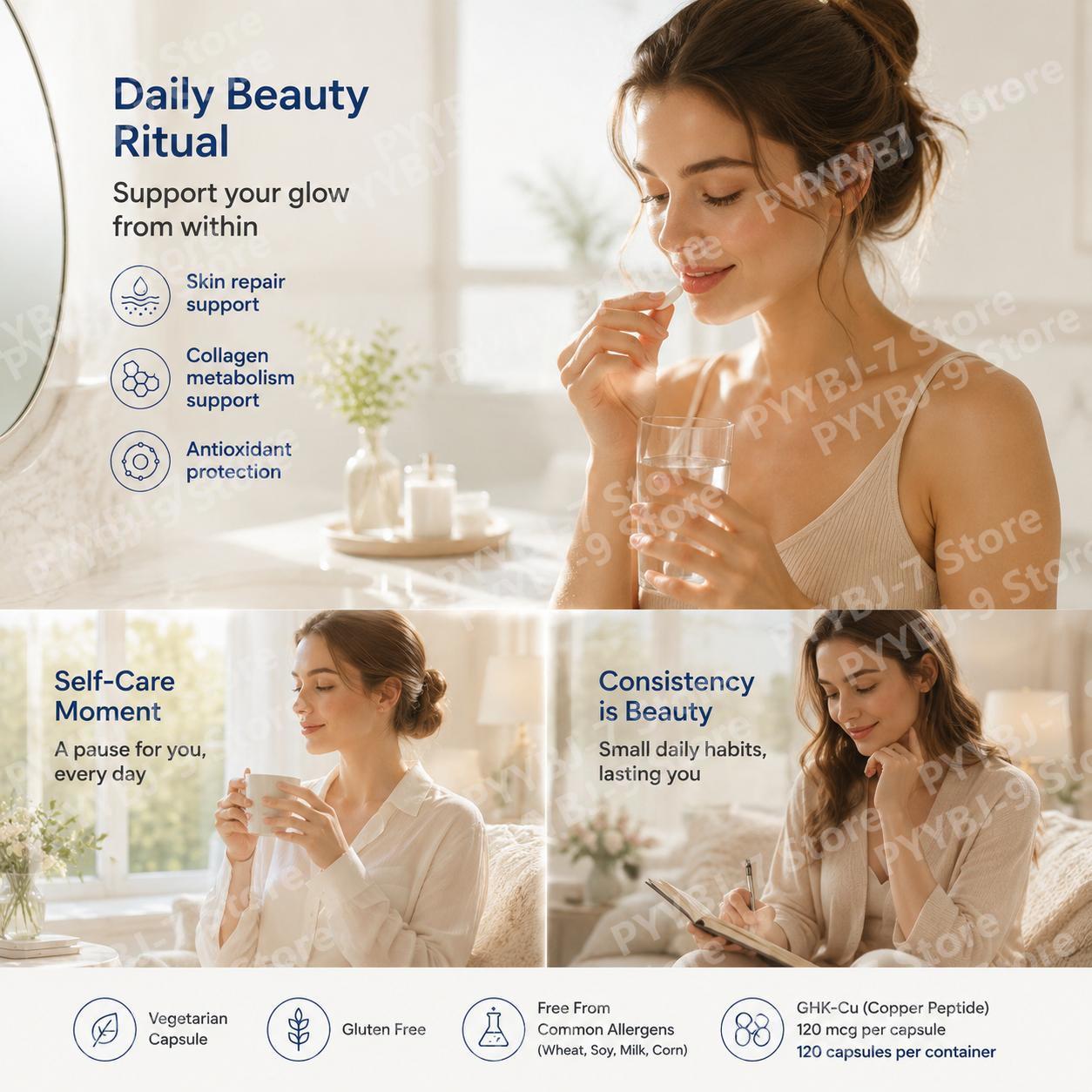 Capsule di Peptidi di Rame GHK - Health Wellness & Psychology recensione e prezzo
