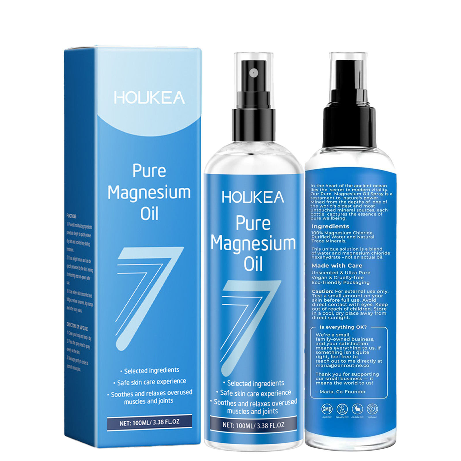 Spray di Olio di Magnesio Puro - Bath Salts Magnesium recensione e prezzo