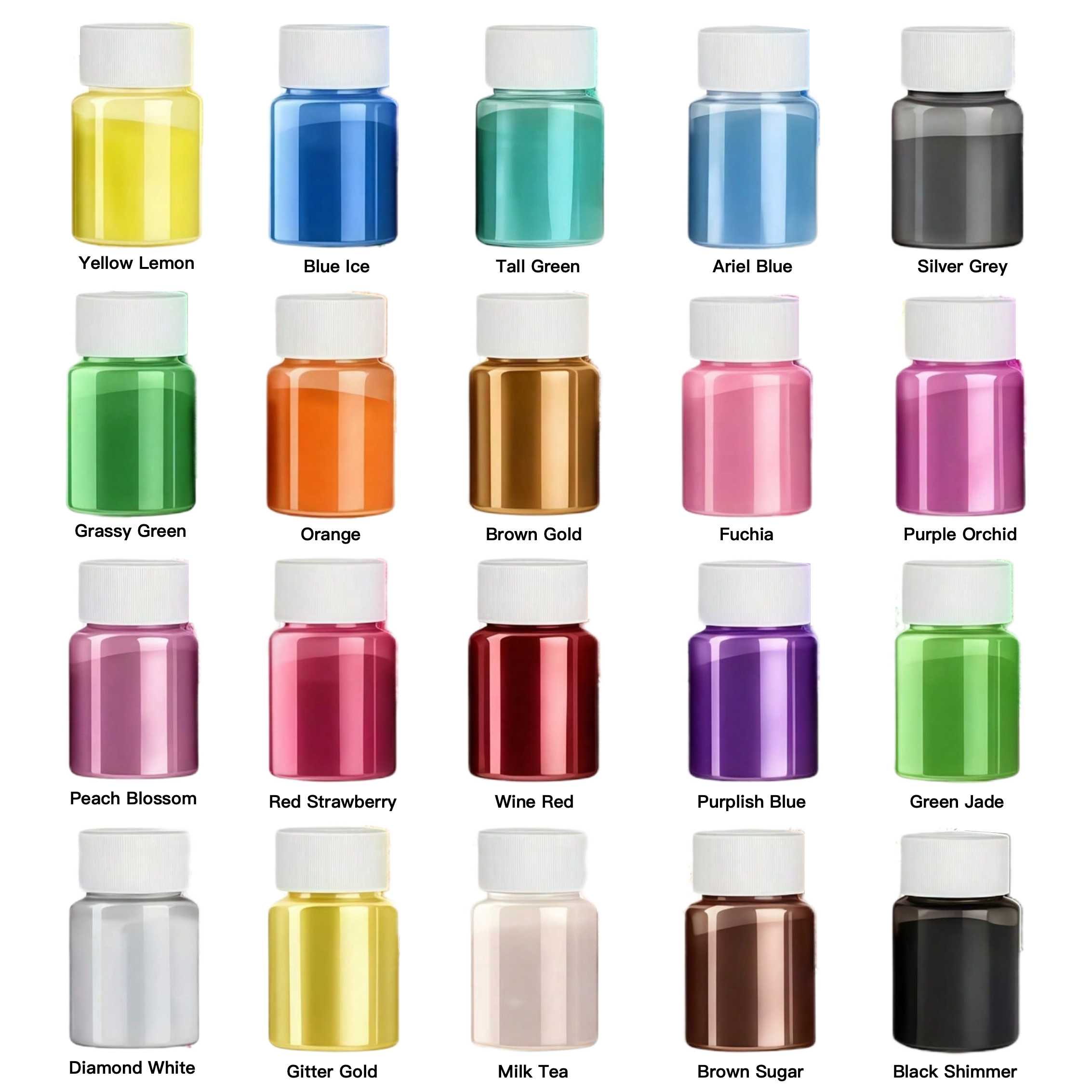 Set di 20 Colori da 20ml di Po - Bath Salts Magnesium recensione e prezzo